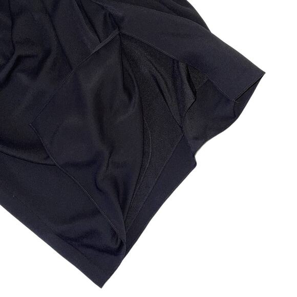 Amanda Uprichard Jasalina Backless Ruched Black Mini Dress Size Large - Picture 13 of 14